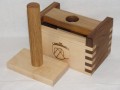 Maple & Walnut Butter Press